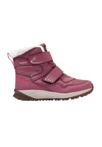 Buty dziecięce Jack Wolfskin Polar Bear-B Texapore Mid Vc. Okazja: na co dzień. Kolor: różowy. Materiał: polar