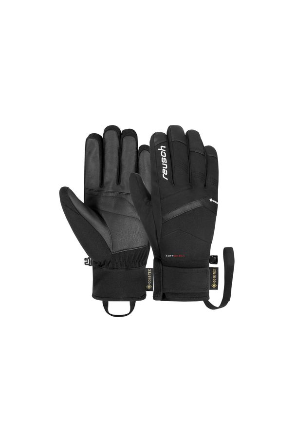 Rękawice narciarskie dla dorosłych Reusch Blaster Gore-Tex wodoodporne ocieplane. Kolor: biały, wielokolorowy, czarny. Technologia: Gore-Tex. Sport: narciarstwo