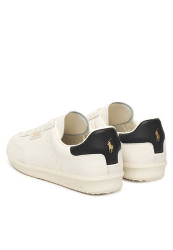 Polo Ralph Lauren Sneakersy 809P01642001 Biały. Kolor: biały. Materiał: skóra