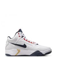 Sneakersy męskie Nike Air Flight Lite Mid "Olympic". Okazja: do pracy, na co dzień, na spacer. Kolor: biały. Sport: turystyka piesza