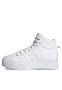 Adidas - adidas Sneakersy Bravada 2.0 Platform Mid IE2316 Biały. Kolor: biały. Materiał: materiał. Obcas: na platformie #8