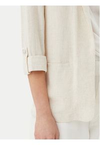 only - ONLY Marynarka Siesta 15322274 Beżowy Loose Fit. Kolor: beżowy. Materiał: wiskoza #3