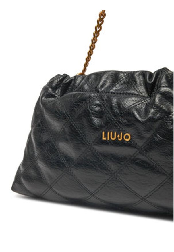 Liu Jo Torebka AA5063 E0914 Czarny. Kolor: czarny. Materiał: skórzane