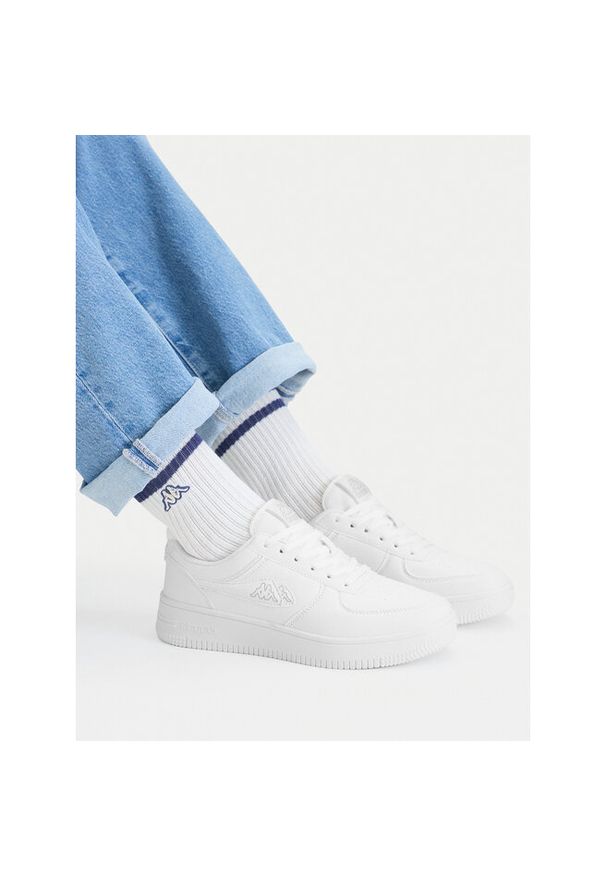 Sneakersy Kappa. Kolor: biały