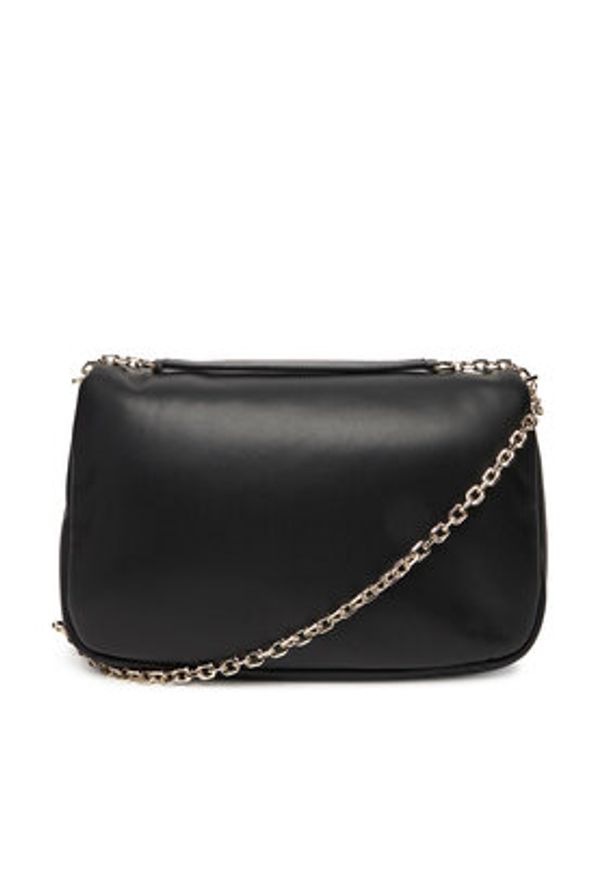 Patrizia Pepe Torebka 8B0221/L113-K470 Czarny. Kolor: czarny. Materiał: skórzane