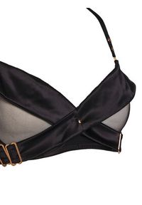 Hunkemöller Biustonosz z fiszbiną Colette 301142 Czarny. Kolor: czarny. Materiał: syntetyk #6
