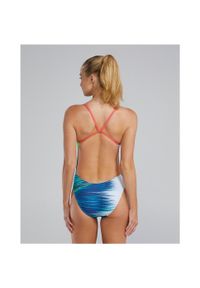 Strój pływacki damski TYR Cutoutfit Swimsuit - Bravura. Kolor: wielokolorowy