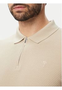 JOOP! Polo Jj-Tibaris 30103411 Beżowy Regular Fit. Typ kołnierza: polo. Kolor: beżowy. Materiał: bawełna #5