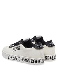 Versace Jeans Couture Sneakersy 78VA3SK6 Biały. Kolor: biały. Materiał: skóra, zamsz #6