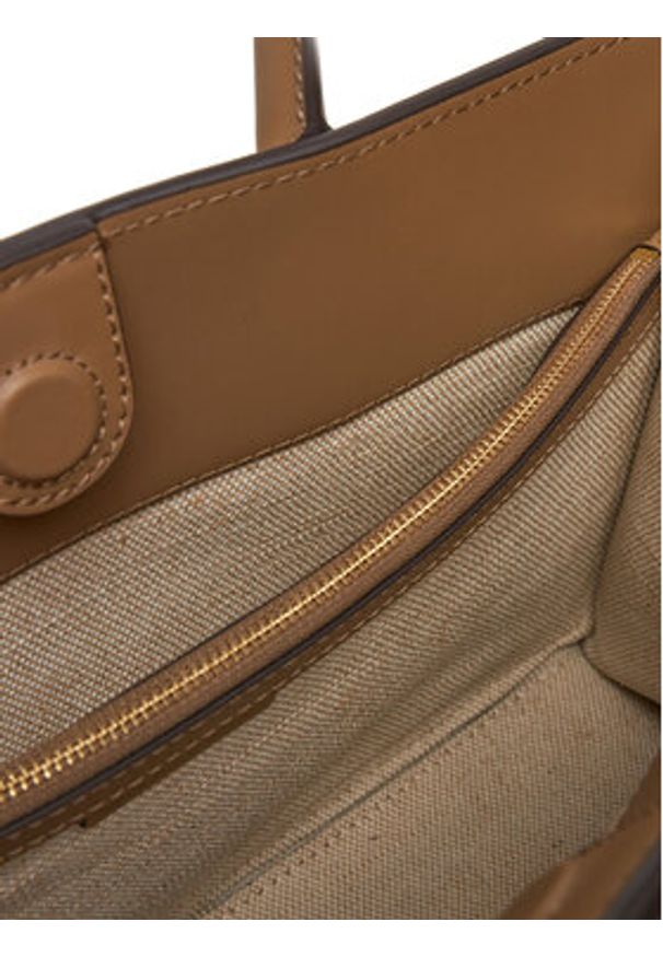 MICHAEL Michael Kors Torebka Scarlett 30R5GETS2V Brązowy. Kolor: brązowy. Materiał: skórzane