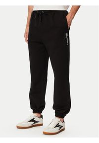 Karl Lagerfeld Jeans Spodnie dresowe B3M10014 Czarny Slim Fit. Kolor: czarny. Materiał: bawełna #1