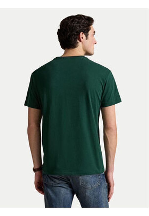 Polo Ralph Lauren T-Shirt 710981370006 Zielony Classic Fit. Typ kołnierza: polo. Kolor: zielony. Materiał: bawełna