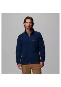 columbia - Bluza sportowa męska Columbia Fast Trek II Full Zip Fleece. Kolor: niebieski. Materiał: poliester, polar. Sport: turystyka piesza