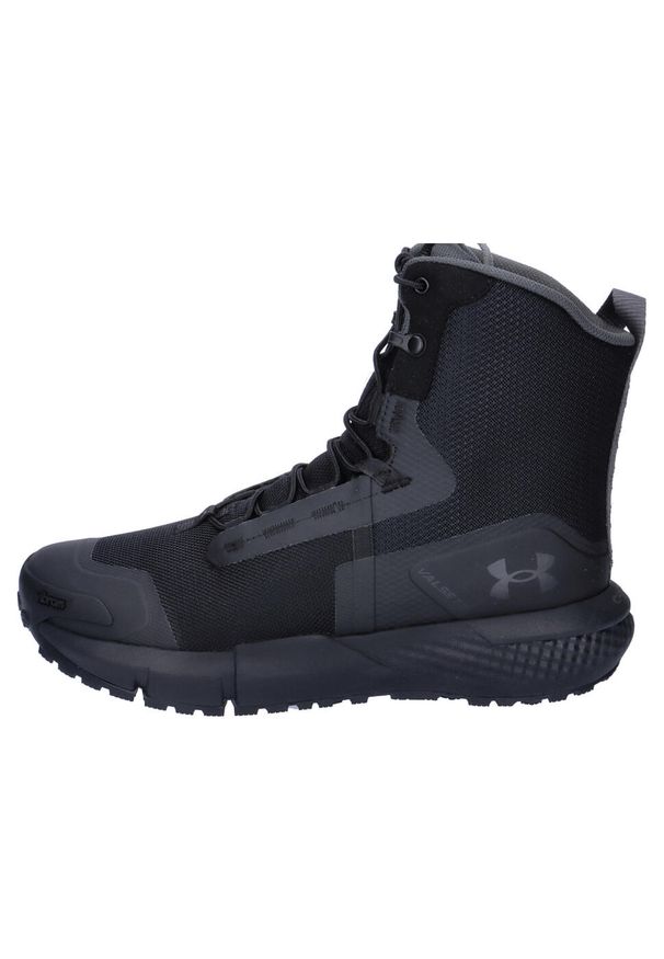 Buty trekkingowe męskie Under Armour Valsetz. Wysokość cholewki: za kostkę. Kolor: wielokolorowy, szary, brązowy. Materiał: syntetyk, materiał. Szerokość cholewki: normalna. Sport: turystyka piesza