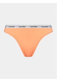 Calvin Klein Underwear Komplet 3 par stringów 000QD5209E Kolorowy. Materiał: bawełna. Wzór: kolorowy #7