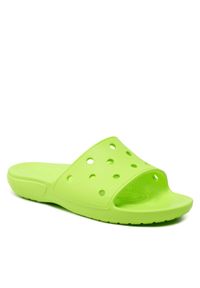 Crocs Klapki Classic Crocs Slide 206121 Zielony. Kolor: zielony