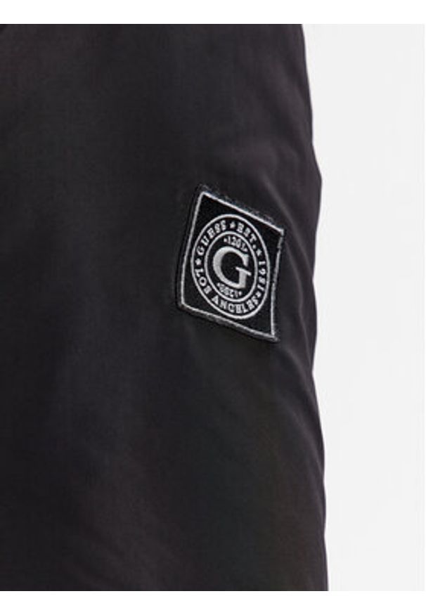 Guess Parka M3BL20 WFOW2 Czarny Regular Fit. Kolor: czarny. Materiał: syntetyk