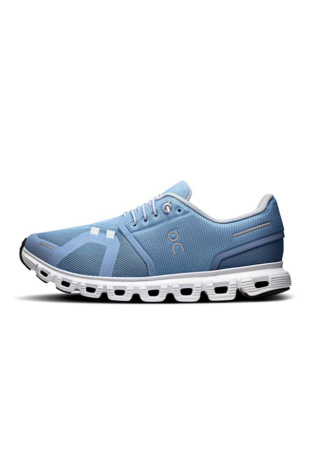 On - ON Cloud 6 W Chambray | White Sneakersy damskie. Kolor: niebieski