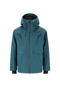 Kurtka narciarska Whistler Palmdale 10000. Kolor: niebieski, wielokolorowy, zielony. Sezon: zima. Sport: narciarstwo #1