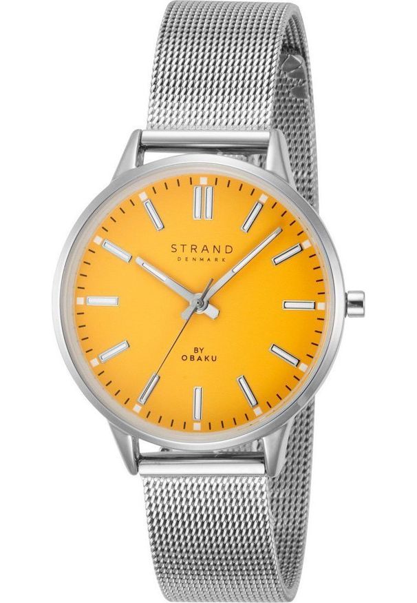 Zegarek damski Strand S747LXCYMC srebrny. Kolor: srebrny