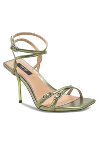 Sandały Nine West ZL23014CC Zielony. Kolor: zielony