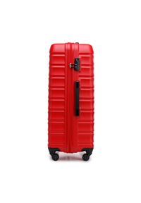 Wittchen - Duża walizka z zawieszką czerwona. Kolor: czerwony. Styl: wakacyjny #5