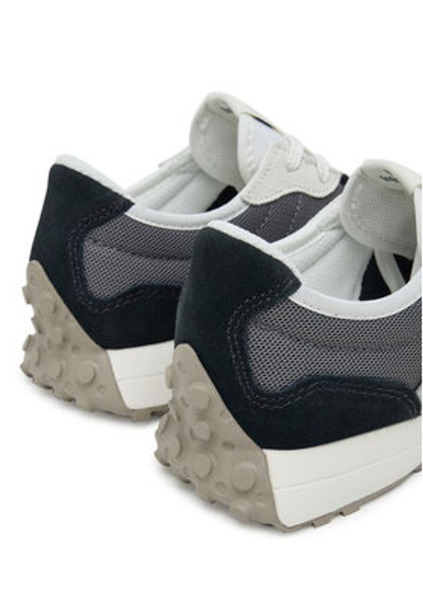 New Balance Sneakersy GS327LG Szary. Kolor: szary. Materiał: skóra, zamsz