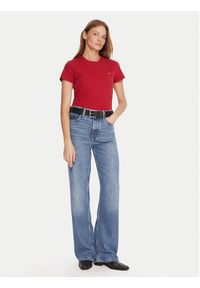 Levi's® T-Shirt Perfect 39185-0382 Czerwony Regular Fit. Kolor: czerwony. Materiał: bawełna #5