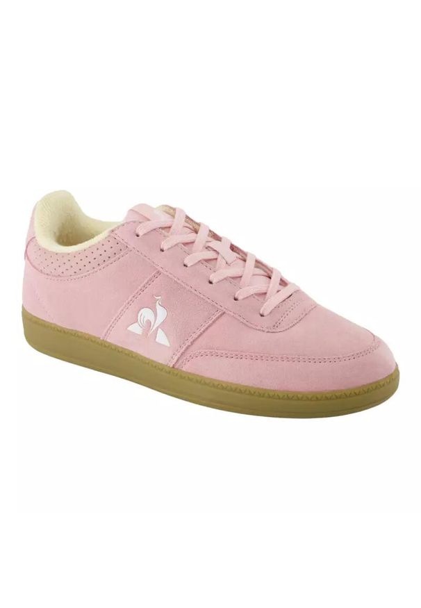 Baskets Femme LCS DERBY SUEDE W-2520552 Rose Le Coq Sportif. Kolor: różowy