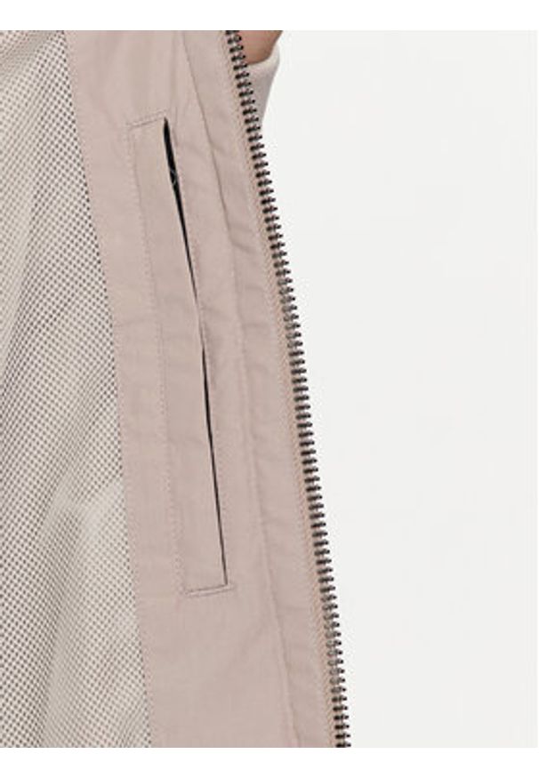 Calvin Klein Kurtka bomber Hero K10K112783 Beżowy Regular Fit. Kolor: beżowy. Materiał: syntetyk