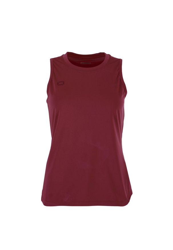 STANNO - Damski tank top Stanno Functionals. Kolor: wielokolorowy, czerwony, brązowy. Materiał: materiał