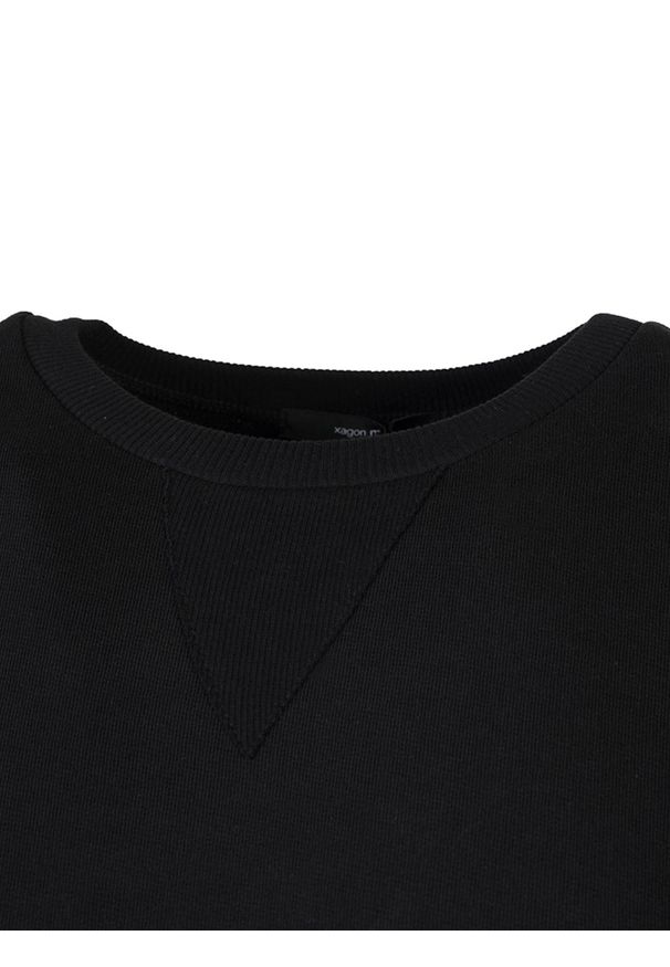 Xagon Man Bluza | MDXAS2 | Mężczyzna | Czarny. Okazja: na co dzień. Kolor: czarny. Materiał: bawełna. Wzór: aplikacja. Styl: casual