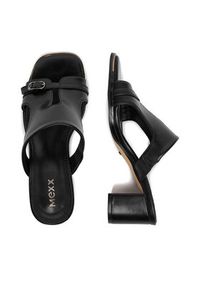 MEXX Klapki EO-WS1161-04 Czarny. Kolor: czarny. Materiał: skóra #8