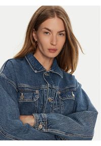 Guess Kurtka jeansowa W4YN21 D5B65 Niebieski Classic Fit. Kolor: niebieski. Materiał: bawełna #5