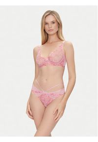 Hunkemöller Stringi Lillia 204602 Fioletowy. Kolor: fioletowy. Materiał: syntetyk