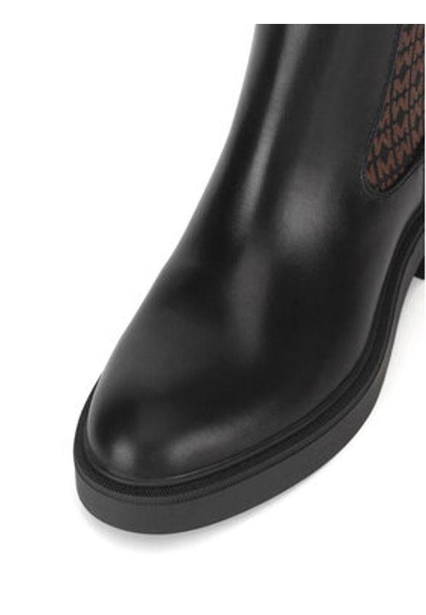 MEXX Botki MI001712043W Czarny. Kolor: czarny. Materiał: skóra
