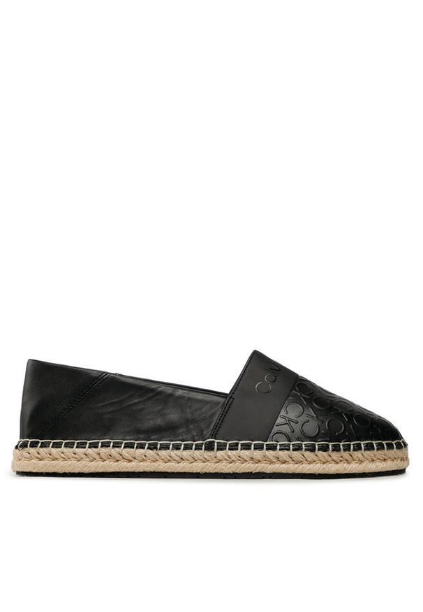 Espadryle Calvin Klein. Kolor: czarny