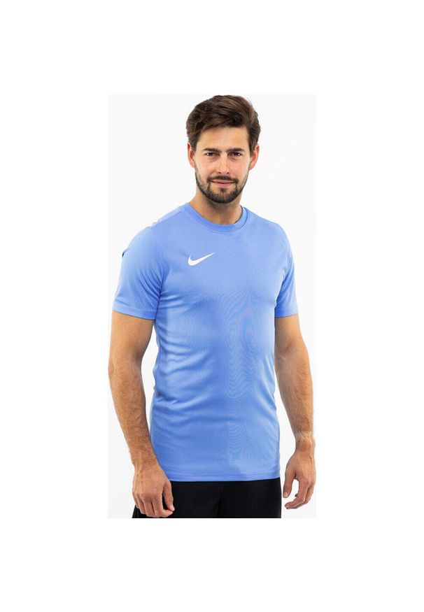 Koszulka sportowa męska Nike Dry Park VII JSY SS. Kolor: niebieski