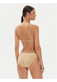 MICHAEL Michael Kors Dół od bikini MM13095 Beżowy. Kolor: beżowy. Materiał: syntetyk #3