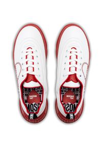 Sneakersy damskie białe Love Moschino JA15584G0EIE0100. Kolor: biały. Wzór: kolorowy #3