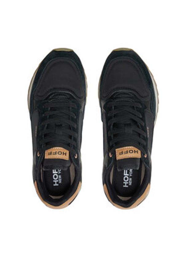 HOFF Sneakersy New York 22402014 Czarny. Kolor: czarny. Materiał: skóra, zamsz