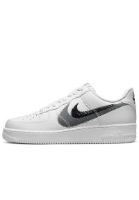 Buty Nike Air Force 1 '07 FD0660-100 - białe. Kolor: biały. Materiał: materiał, skóra, guma. Szerokość cholewki: normalna. Model: Nike Air Force