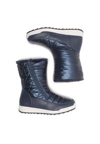 Clara Barson Śniegowce SHE WSS21007-03 Granatowy. Kolor: niebieski. Materiał: materiał #7