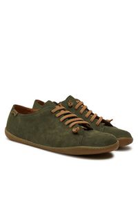 Camper Sneakersy Peu 17665-292 Khaki. Kolor: brązowy. Materiał: nubuk, skóra #4