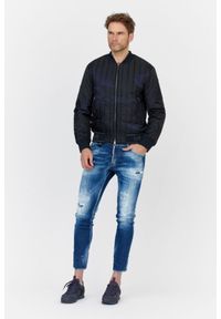 Emporio Armani - EMPORIO ARMANI Dwustronna kurtka męska w moro, Rozmiar 50. Kolor: czarny. Wzór: moro #7