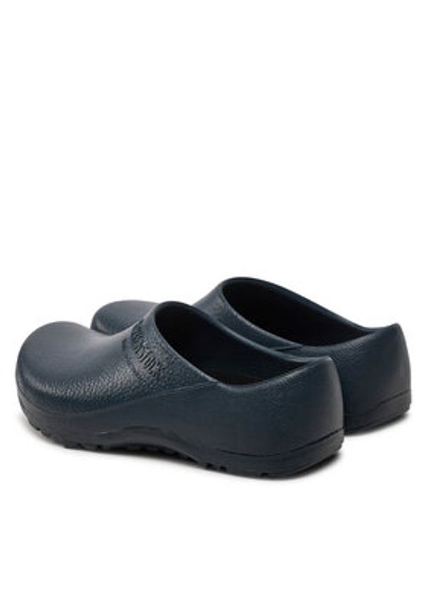 Birkenstock Klapki Profi Birki Fusion 1027221 Niebieski. Kolor: niebieski. Materiał: skóra