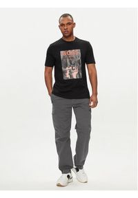 BOSS - Boss T-Shirt Bossticket 50515829 Czarny Regular Fit. Kolor: czarny. Materiał: bawełna #2