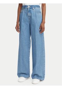 Calvin Klein Jeans Jeansy LV047G906G Niebieski Wide Leg. Kolor: niebieski #1