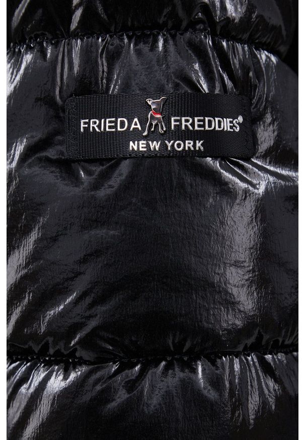 Frieda & Freddies - Kurtka. Okazja: na co dzień. Kolor: czarny. Materiał: materiał. Styl: casual