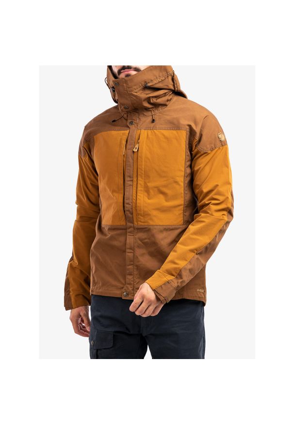 Fjällräven - Kurtka trekkingowa męska Fjallraven Keb Jacket. Kolor: brązowy
